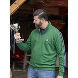 Charles Colby - EARL TIARNAN - Sweatshirt - Donkergroen - Troyerstijl