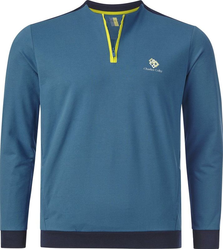 Sweatshirt - EARL TORIN - Blauw - Mannen