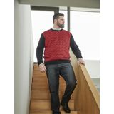 Charles Colby - EARL ALAN - Trui - Rood - Comfort Fit