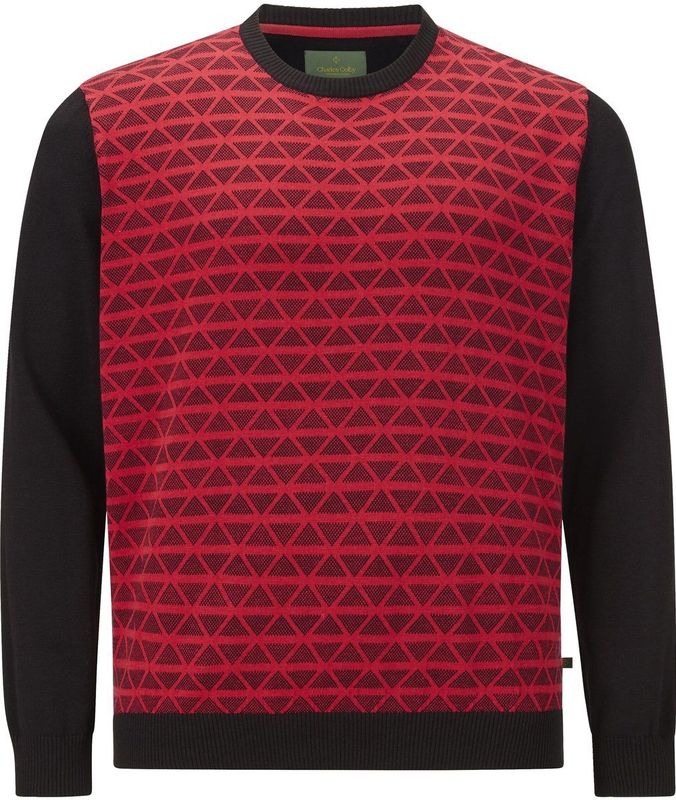 Charles Colby - EARL ALAN - Trui - Rood - Comfort Fit