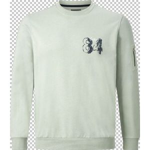 Jan Vanderstorm - ALFI - Sweater - Lichtgroen - 60% Katoen, 40% Polyester