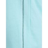 Jan Vanderstorm - EILI - T-shirt - Turquoise - Herenmode in Grote Maten