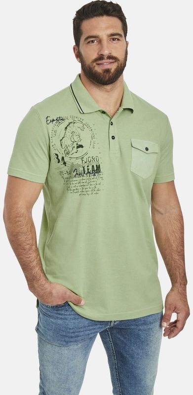 Jan Vanderstorm - FJODOR - Poloshirt - Groen - +FIT-COLLECTIE