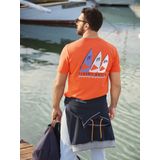 Jan Vanderstorm - GARMANN - T-shirt - Oranje