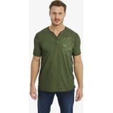 Jan Vanderstorm - GODBERT - T-shirt - Olijf - 100% Katoen - +FIT-COLLECTIE