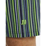 Korte pyjamabroek HALLMUND groen gestreept