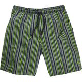 Korte pyjamabroek HALLMUND groen gestreept