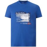 Jan Vanderstorm - PITTER - T-shirt - Koningsblauw - +FIT-COLLECTIE