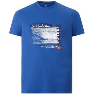 Jan Vanderstorm - PITTER - T-shirt - Koningsblauw - +FIT-COLLECTIE
