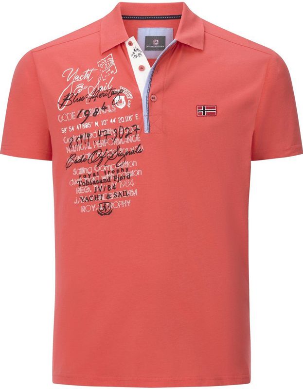 Jan Vanderstorm - Shirt Jano - Pink - Poloshirt
