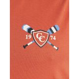 Charles Colby Tanktop oranje, Effen