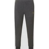 Charles Colby gemêleerde loose fit joggingbroek BARON KIP Plus Size donkergrijs