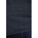 DUKE - NIVEN - Bodywarmer - Donkerblauw - Glencheckpatroon