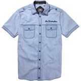 Denim overhemd LORENSIUS lichtblauw