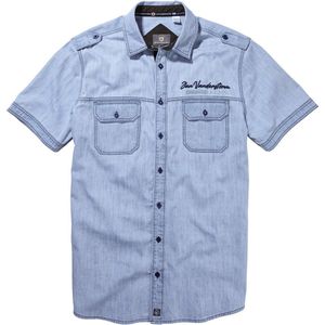 Denim overhemd LORENSIUS lichtblauw