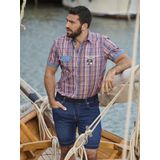 Jan Vanderstorm - WIM - Overhemd - Oranje - Korte Mouwen