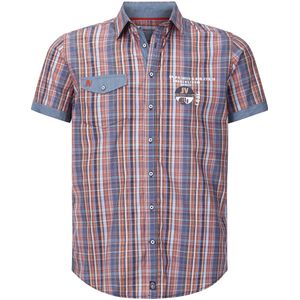 Jan Vanderstorm - WIM - Overhemd - Oranje - Korte Mouwen