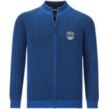 Strickjacke VERMUNDUR Jan Vanderstorm royalblau