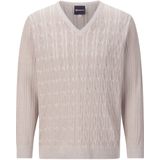 Babista - CARIELLO - Trui - Beige - V-hals - 70% Katoen