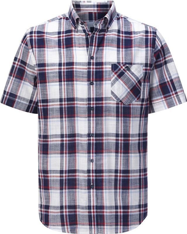 Babista - BELLANZA - Overhemd - Donkerblauw - Korte Mouwen