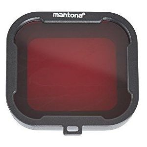 Mantona 4 filters voor GoPro Hero 4 / 3+ grijs / rood / geel / magenta