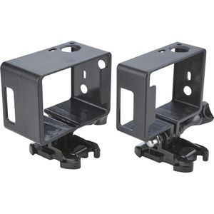 mantona Frame Lensbeschermerset XL voor GoPro (Diverse accessoires, Held 4, Held 3, Held 3+), Actioncam-accessoires, Zwart