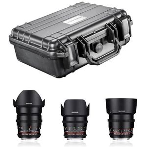 Samyang - Video DSLR Basisset - Objectief - Zwart