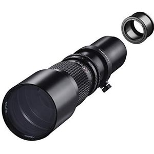 Samyang MF 500 mm F8.0 Canon M - DSLR, CSC telelens, handmatige focus, filterdiameter 67 mm, voor volledig formaat en APS-C-sensor