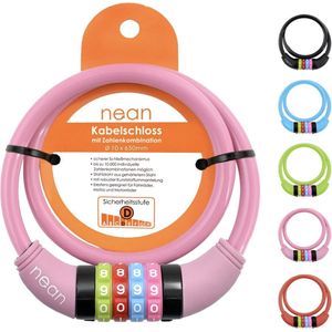 Kabelslot - Kinderen - Lichtgewicht - Geharde Staaldraad - 10 x 650 mm