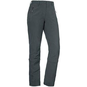 Schoffel Pants Engadin Zip Off Dames Charcoal 50