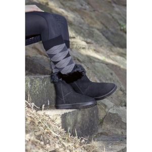 HKM all weather boots Davos Fur donkerblauw maat 38