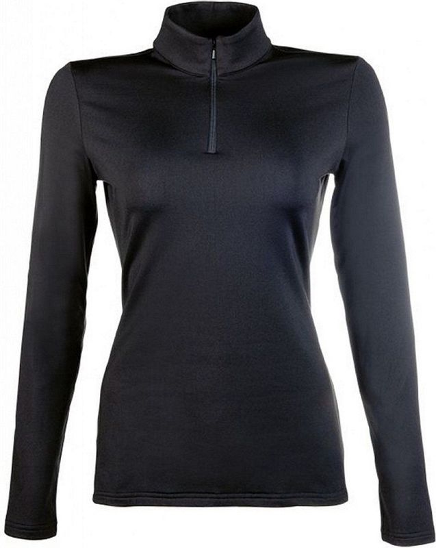 HKM - Baselayer Basic - Baselayer - Zwart - 90% Polyester, 10% Elasthan