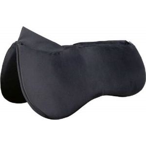 HKM Correctiepad Memory Foam - zwart - pony - zadelonderlegger