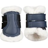 HKM - Comfort Shetty - Slobkousen - Donkerblauw - Zachte Binnenkant met Pluche Voering