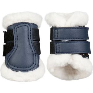 HKM - Comfort Shetty - Slobkousen - Donkerblauw - Zachte Binnenkant met Pluche Voering