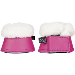 HKM Comfort B3101 Cranberry Shetty hoefbeenkappen en bel