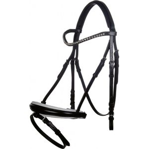 HKM hoofdstel Flora - cognac - cob (volboed)