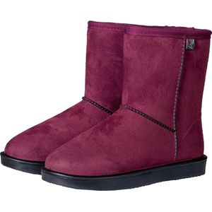 HKM Allweatherlaars Davos waterdicht laarsje wijnrood maat 34