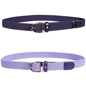 HKM Lavender Bay riem donkerpaars 80