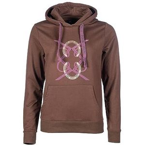 HKM Arctic Bay Sweatshirt met capuchon voor dames Donkerbruin XXL