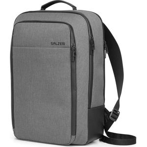 Salzen Sleek Line Fabric Business Backpack Storm Grey