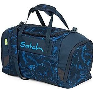 Satch Uni sport- en vrijetijdtas voor kinderen, duffle bag blue compass, één maat