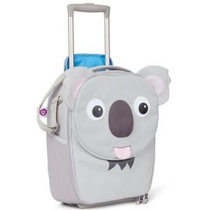 Affenzahn Kinderkoffer voor handbagage, kindertrolley voor op reis, Koala - grijs, Eén maat, modern