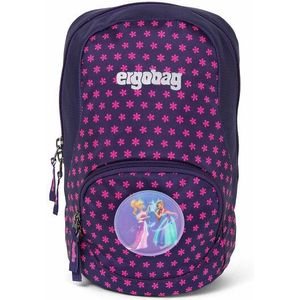 ergobag Ease Small Kids Rugzak voor kinderen, uniseks, blauw/paarse sterren, 6, Ergobag Ease Small Kinderrugzak