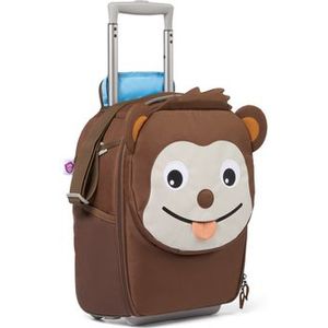 Affenzahn Kinderkoffer in handbagageformaat als trolley, Affenzahn - bruin, Eén maat, modern