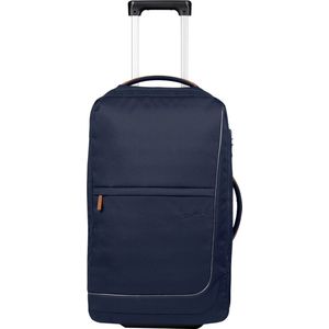 Satch Flow M Check-In Trolley pure navy Zachte koffer