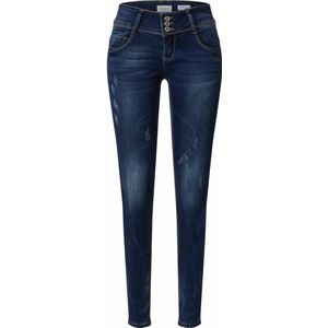 Jeans - Camila - Effen - Denim - Rinsed/dark washed - Slimfit