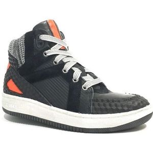 Track Style - 316860 - Veterschoenen - Leer - Blauw - Rubber zool