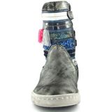 Shoesme - UR7W047 - Enkellaarzen - Zilver - Leer