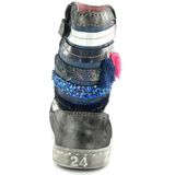 Shoesme - UR7W047 - Enkellaarzen - Zilver - Leer